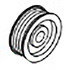 01-31746-000 by FREIGHTLINER - A/C Idler Pulley