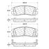 100.06770 by CENTRIC - OEM Brake Pads
