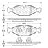 100.06210 by CENTRIC - OEM Brake Pads