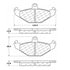100.04730 by CENTRIC - OEM Brake Pads