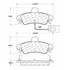 Centric 100.08430 Disc Brake Pad Set OEM Brake Pads