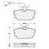 Centric 100.08290 Disc Brake Pad Set OEM Brake Pads