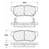 100.07710 by CENTRIC - OEM Brake Pads
