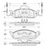 100.07210 by CENTRIC - Posi Quiet Ceramic Brake Pads with Shims and Hardware