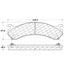 Centric 100.07410 Disc Brake Pad Set OEM Brake Pads