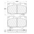 Centric 100.07330 Disc Brake Pad Set OEM Brake Pads