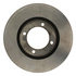 18A265A by ACDELCO - Disc Brake Rotor - 4 Lug Holes, Cast Iron, Non-Coated, Plain Solid, Front