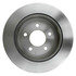 18A823 by ACDELCO - Disc Brake Rotor - 5 Lug Holes, Cast Iron, Plain, Solid, Turned Ground, Rear