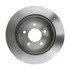 18A823 by ACDELCO - Disc Brake Rotor - 5 Lug Holes, Cast Iron, Plain, Solid, Turned Ground, Rear