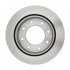 18A1586 by ACDELCO - Disc Brake Rotor - 8 Lug Holes, Cast Iron, Plain, Turned Ground, Vented, Rear