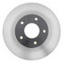 18A1584 by ACDELCO - Disc Brake Rotor - 5 Lug Holes, Cast Iron, Plain, Turned Ground, Vented, Front