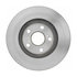 18A1722 by ACDELCO - Disc Brake Rotor - 5 Lug Holes, Cast Iron, Painted, Plain Vented, Front
