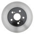 18A1722 by ACDELCO - Disc Brake Rotor - 5 Lug Holes, Cast Iron, Painted, Plain Vented, Front