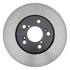 18A1761 by ACDELCO - Disc Brake Rotor - 5 Lug Holes, Cast Iron, Plain, Turned Ground, Vented, Front