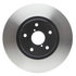 18A2350 by ACDELCO - Disc Brake Rotor - 5 Lug Holes, Cast Iron, Plain, Turned Ground, Vented, Front