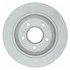 18A2321PV by ACDELCO - Disc Brake Rotor - 5 Lug Holes, Cast Iron, Plain Solid, Rear