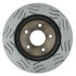 18A2326SD by ACDELCO - Disc Brake Rotor - 5 Lug Holes, Cast Iron Slotted, Turned, Vented, Rear