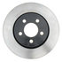 18A2469 by ACDELCO - Disc Brake Rotor - 5 Lug Holes, Cast Iron, Plain, Turned Ground, Vented, Front