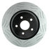 18A2443SD by ACDELCO - Disc Brake Rotor - 5 Lug Holes, Cast Iron Slotted, Turned, Vented, Front