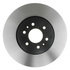18A2686 by ACDELCO - Disc Brake Rotor - 6 Lug Holes, Cast Iron, Plain Turned, Vented, Front