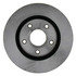 18A2835 by ACDELCO - Disc Brake Rotor - 5 Lug Holes, Cast Iron, Plain, Turned Ground, Vented, Front