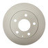 18A81500AC by ACDELCO - Disc Brake Rotor - Rear, Coated, Plain, Conventional, Cast Iron