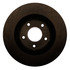 18A81036A by ACDELCO - Disc Brake Rotor - 5 Lug Holes, Cast Iron, Non-Coated, Plain, Vented, Front