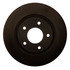 18A81036A by ACDELCO - Disc Brake Rotor - 5 Lug Holes, Cast Iron, Non-Coated, Plain, Vented, Front