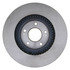 18A81010 by ACDELCO - Disc Brake Rotor - 5 Lug Holes, Cast Iron, Plain, Turned Ground, Vented, Front