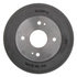 18B227 by ACDELCO - Brake Drum - Rear, Turned, Cast Iron, Regular, Plain Cooling Fins