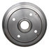 18B237 by ACDELCO - Brake Drum - Rear, Turned, Cast Iron, Regular, Plain Cooling Fins