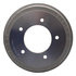 18B413 by ACDELCO - Brake Drum - Rear, Turned, Cast Iron, Regular, Plain Cooling Fins