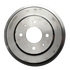 18B546 by ACDELCO - Brake Drum - Rear, 4 Bolt Holes, Cast Iron, Plain Cooling Fins