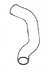 05-27657-001 by FREIGHTLINER - Engine Coolant Hose - Upper, 62 mm ID, 72 mm OD, 5 mm Thick, EPDM