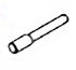 12-15528-000 by FREIGHTLINER - Brake Pedal Pin