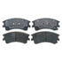 ACDelco 17D957C Disc Brake Pad Set Ceramic Front D (B)