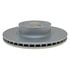 ACDelco 18A2837 Disc Brake Rotor Disc Brake Rotor - 5 Lug Holes, Cast Iron, Plain Turned, Vented, Front