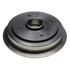ACDelco 18B237 Brake Drum Brake Drum - Rear, Turned, Cast Iron, Regular, Plain Cooling Fins