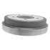 18B413 by ACDELCO - Brake Drum - Rear, Turned, Cast Iron, Regular, Plain Cooling Fins