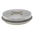 18B445 by ACDELCO - Brake Drum - Rear, Turned, Cast Iron, Regular, Plain Cooling Fins
