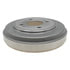 ACDelco 18B590 Brake Drum Brake Drum - Rear, Turned, Cast Iron, Regular, Plain Cooling Fins