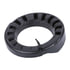 ACDelco 96591239 Coil Spring Insulator Rear Coil Spring Insulator, Slip-On, Natural Rubber, Black, Circular