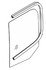 18-48385-000 by FREIGHTLINER - Window Glass - Glass, 732.04 mm x 605.64 mm, 4 mm THK