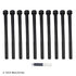 016-1018 by BECK ARNLEY - CYLINDER HEAD BOLT SET