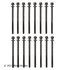 016-1062 by BECK ARNLEY - CYLINDER HEAD BOLT SET