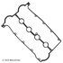 036-1610 by BECK ARNLEY - VALVE COVER GASKET/GASKETS