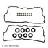 036-1725 by BECK ARNLEY - VALVE COVER GASKET SET