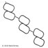 037-4846 by BECK ARNLEY - PLENUM GASKET SET