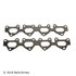 037-8122 by BECK ARNLEY - EXH MANIFOLD GASKET SET