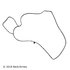 039-4178 by BECK ARNLEY - WATER PUMP GASKET